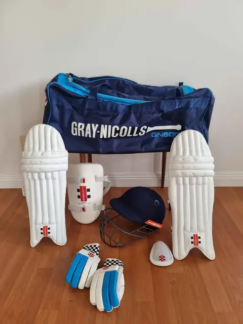 Grey Nicolls cricket kit with bag