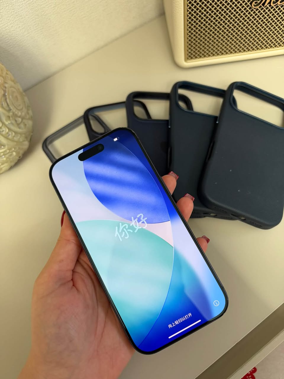 iPhone 17 Pro, battery 90%