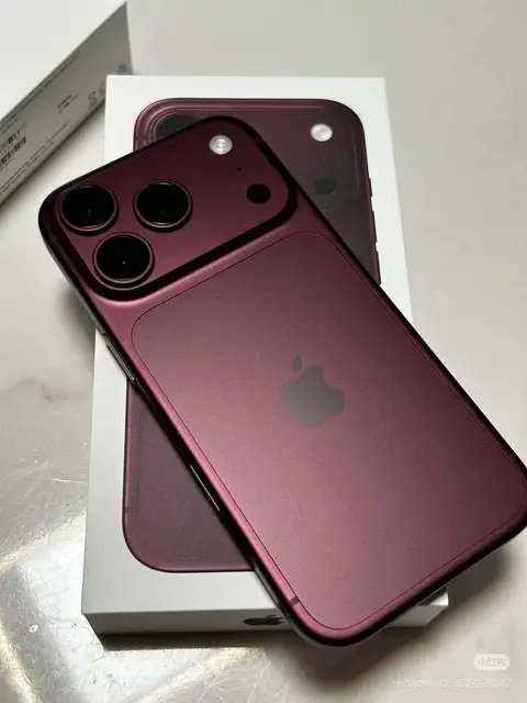 iPhone 18 Pro Max 256GB, burgonya