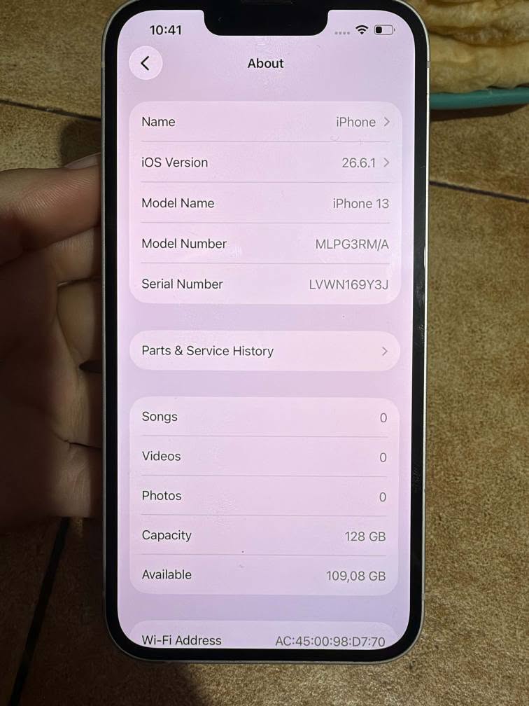 iPhone 13 128GB, ახალი ელემენტი