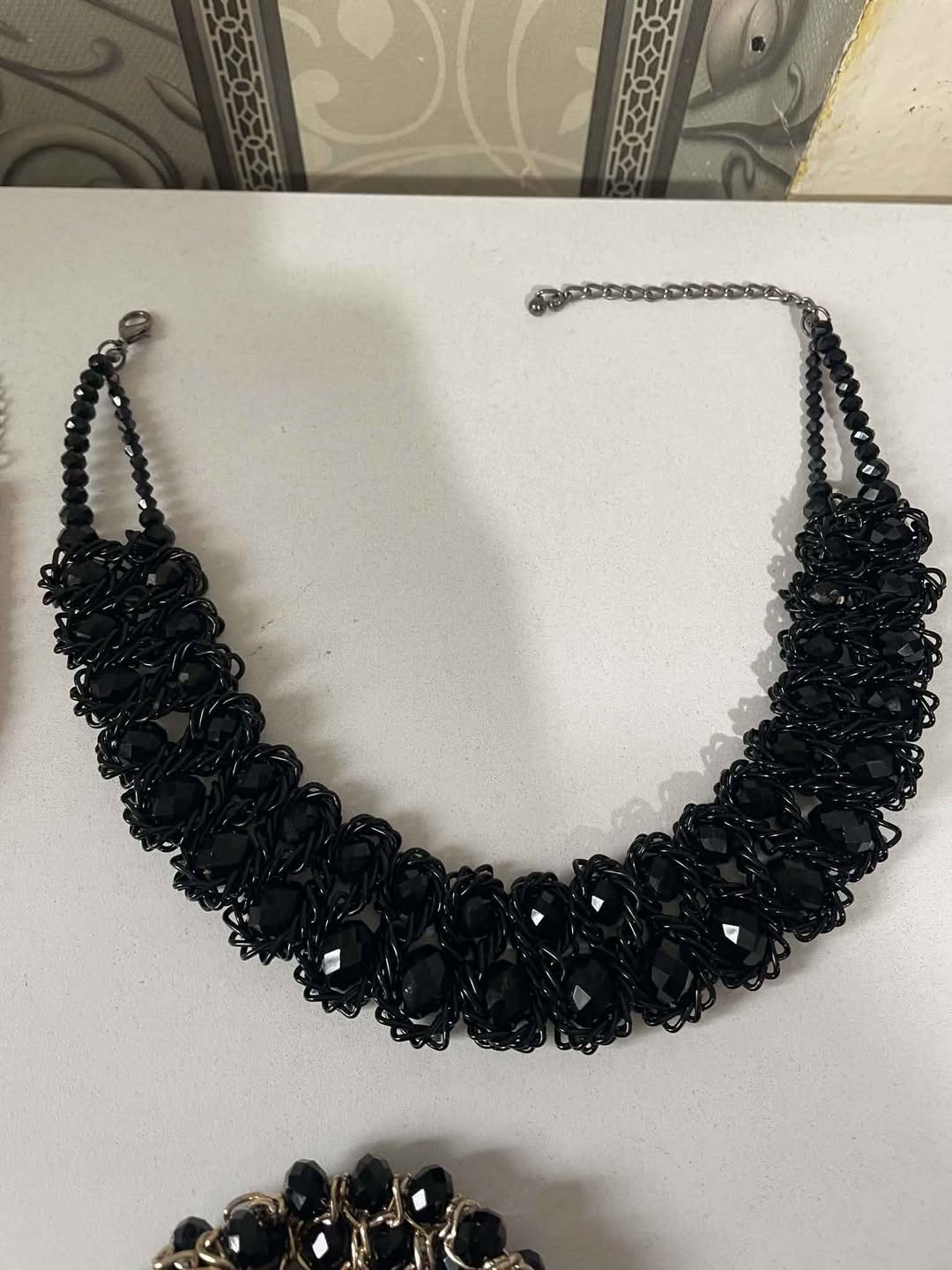 Siyah boyun bandı 20 l. Karvi efektli