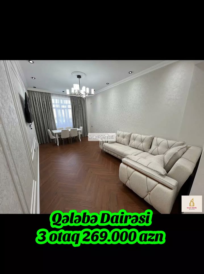 3 otaqlı mənzil, Qələbə Dairəsi