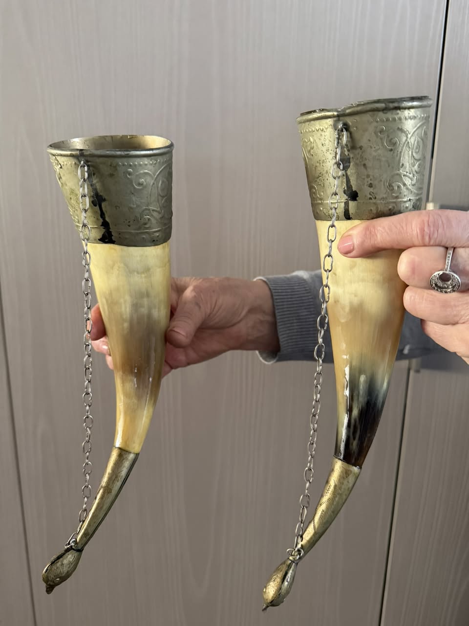 Satılık vintage Gürcü küpeler çifti (dökme - 70₾