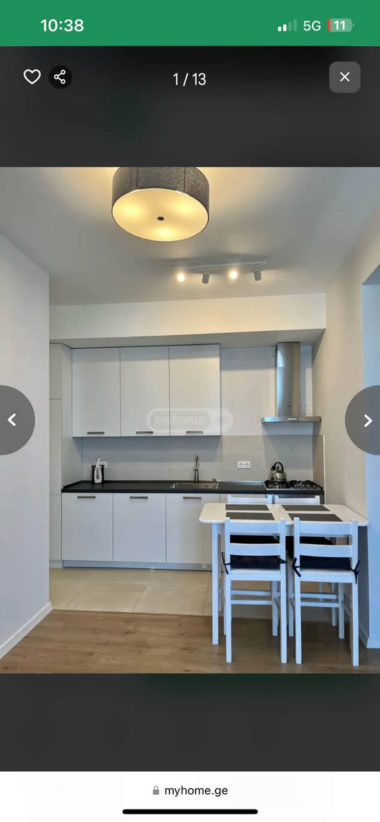 2 otaqlı mənzil kirayəyə verilir, Tbilisi — $700