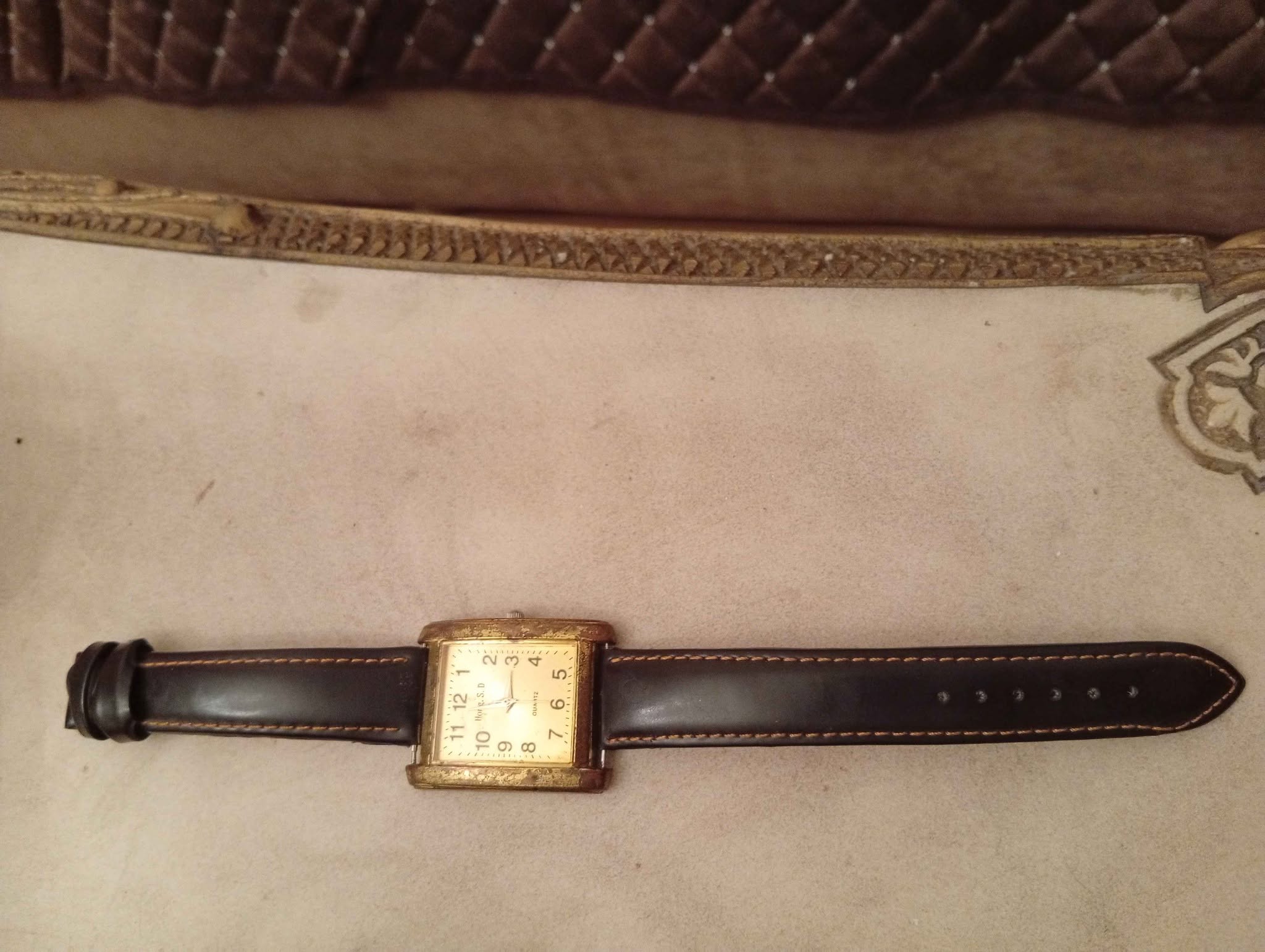 Soviet-era watch is replaceable the watch is original