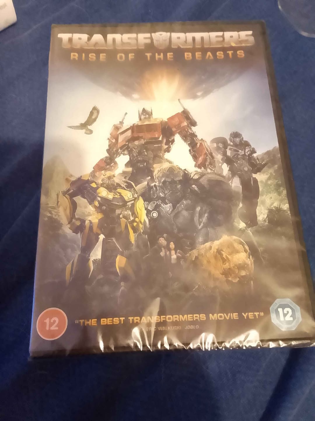 Transformers: Rise of the Beasts DVD, փակված