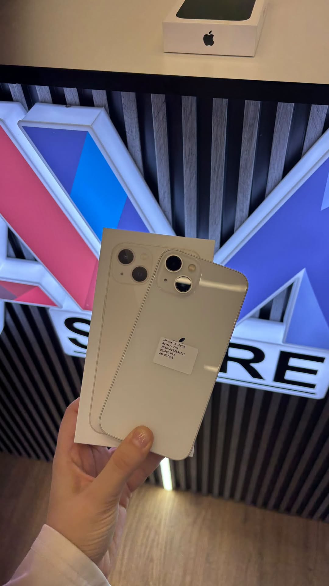 IPhone 13 90.000 77%🔋ёмкость аккумулятора +производительность +качество — 90,000 AMD