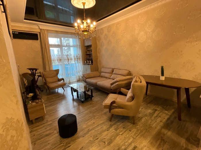 75მ² 1 მისაღები სტუდიო 1 საძინებელი — 103,500₾
