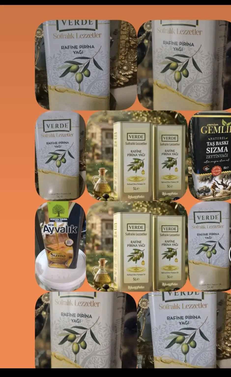 ზეითუნის ზეთი, 5 ლიტრი