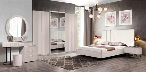 Yataklı portofino karyola 6 kapılı 2.63X2.20X0.65