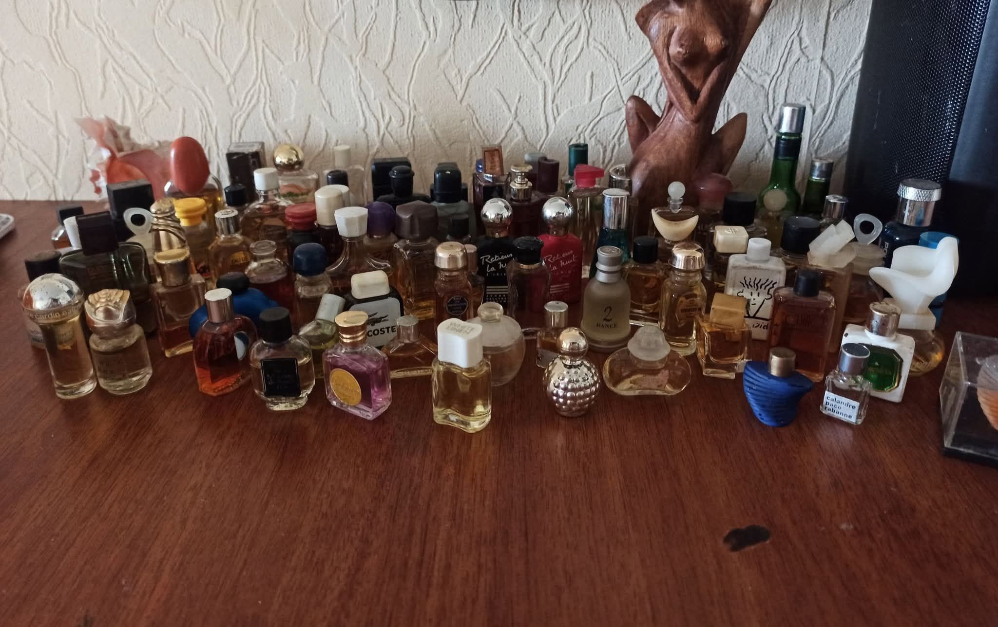 винтажные миниатюры духов