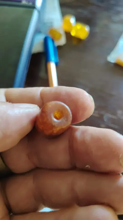 Original ceramic bead, 1 piece