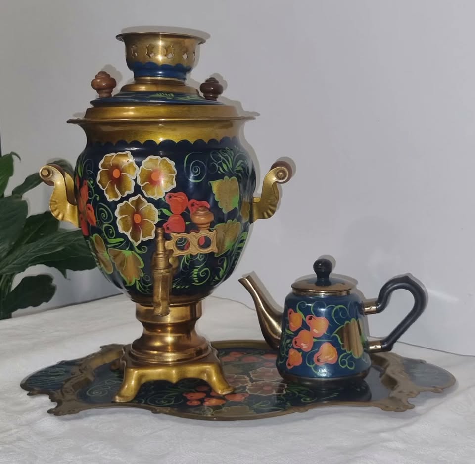 Vintaj elektrik samovar, 3 litr