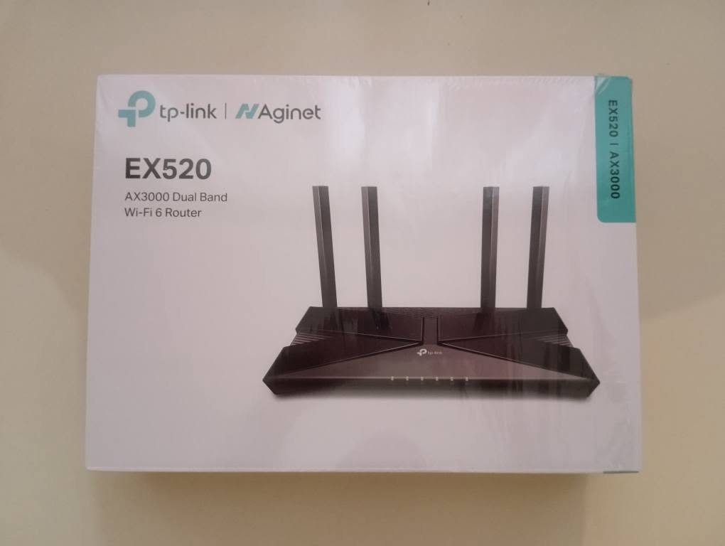 TP-Link EX520 AX3000 Wi-Fi 6 router