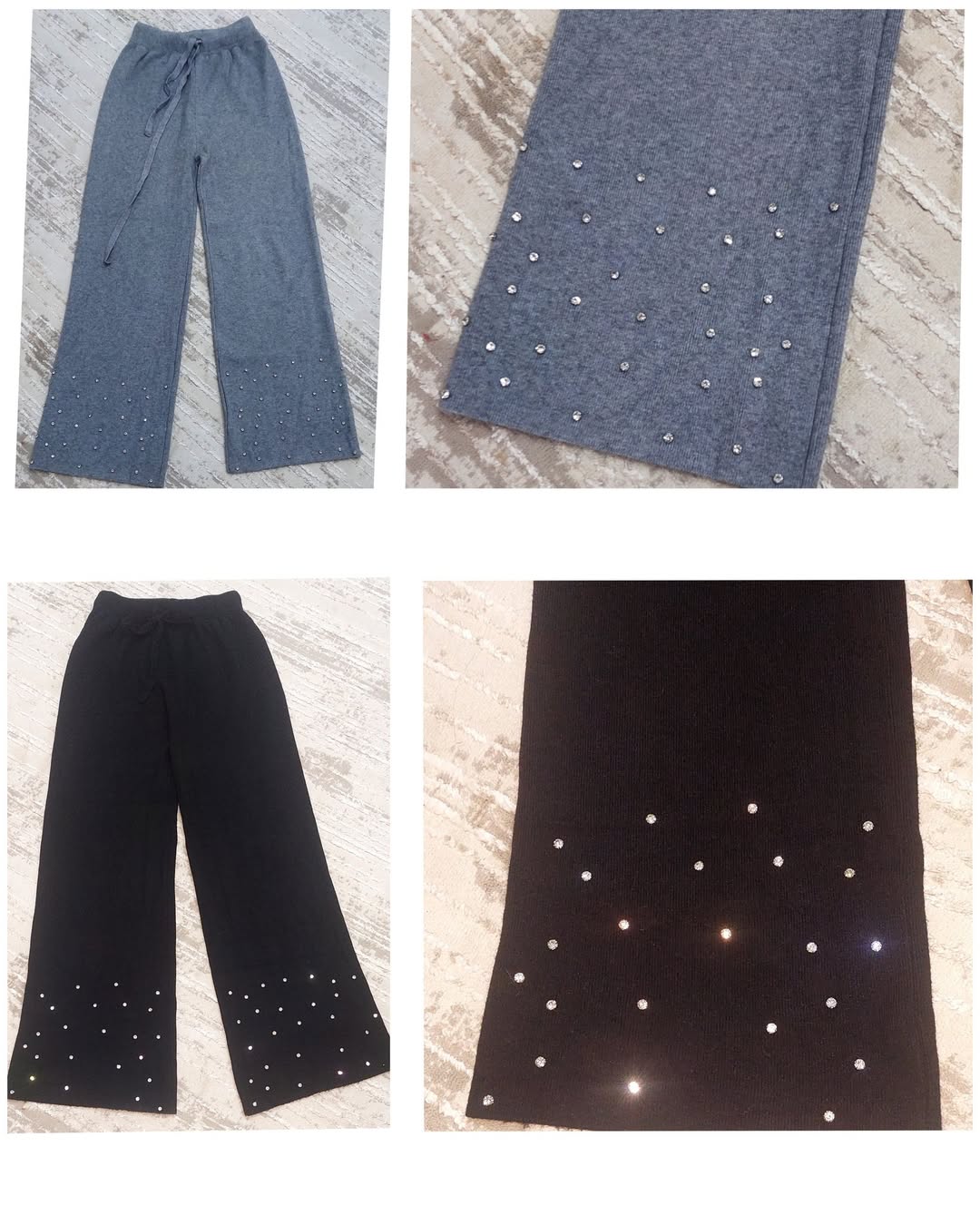 Daşlı yun şalvar, S/M/L ölçü