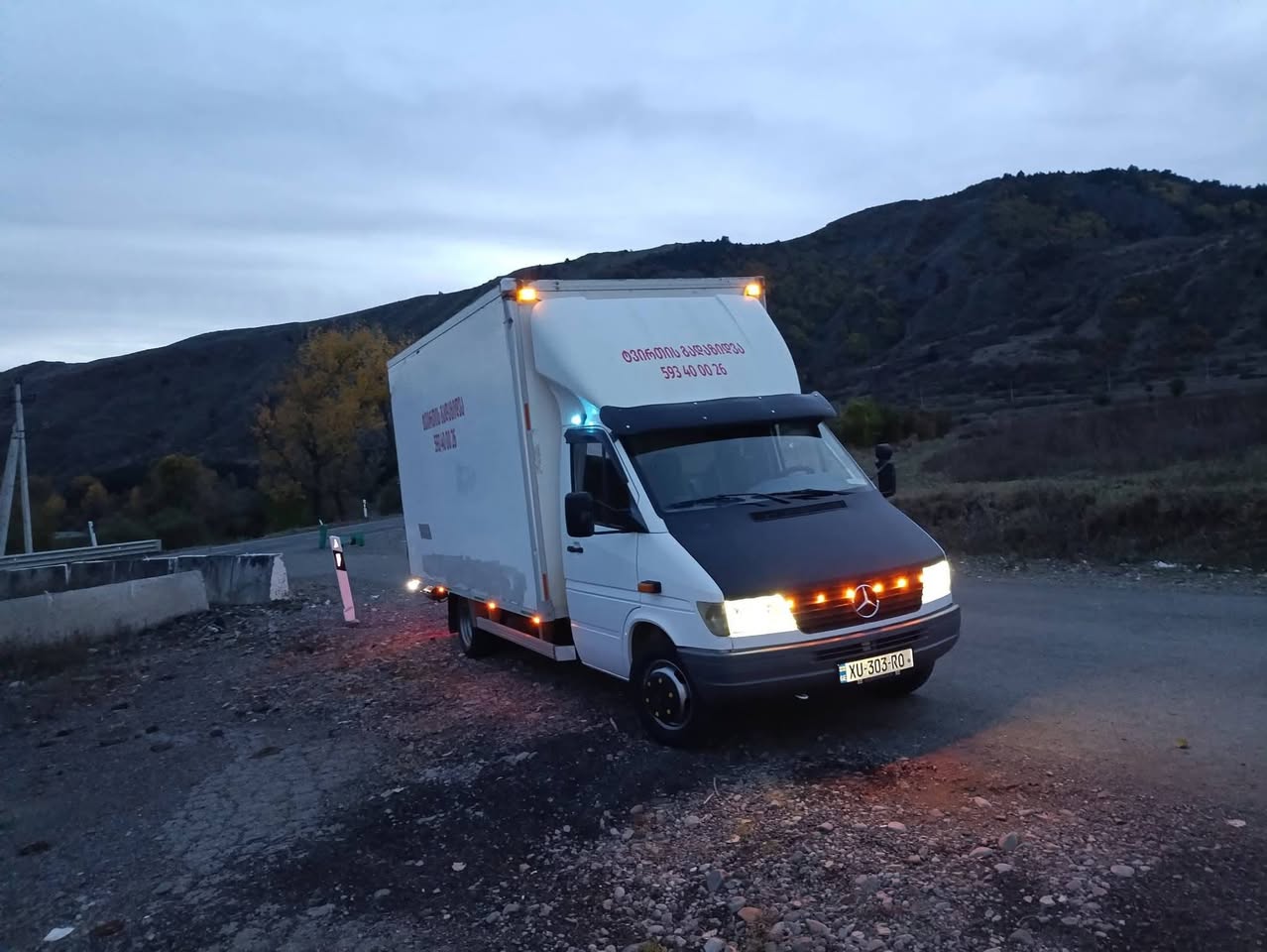Tbilisidən mebel və digər yükü daşımışam