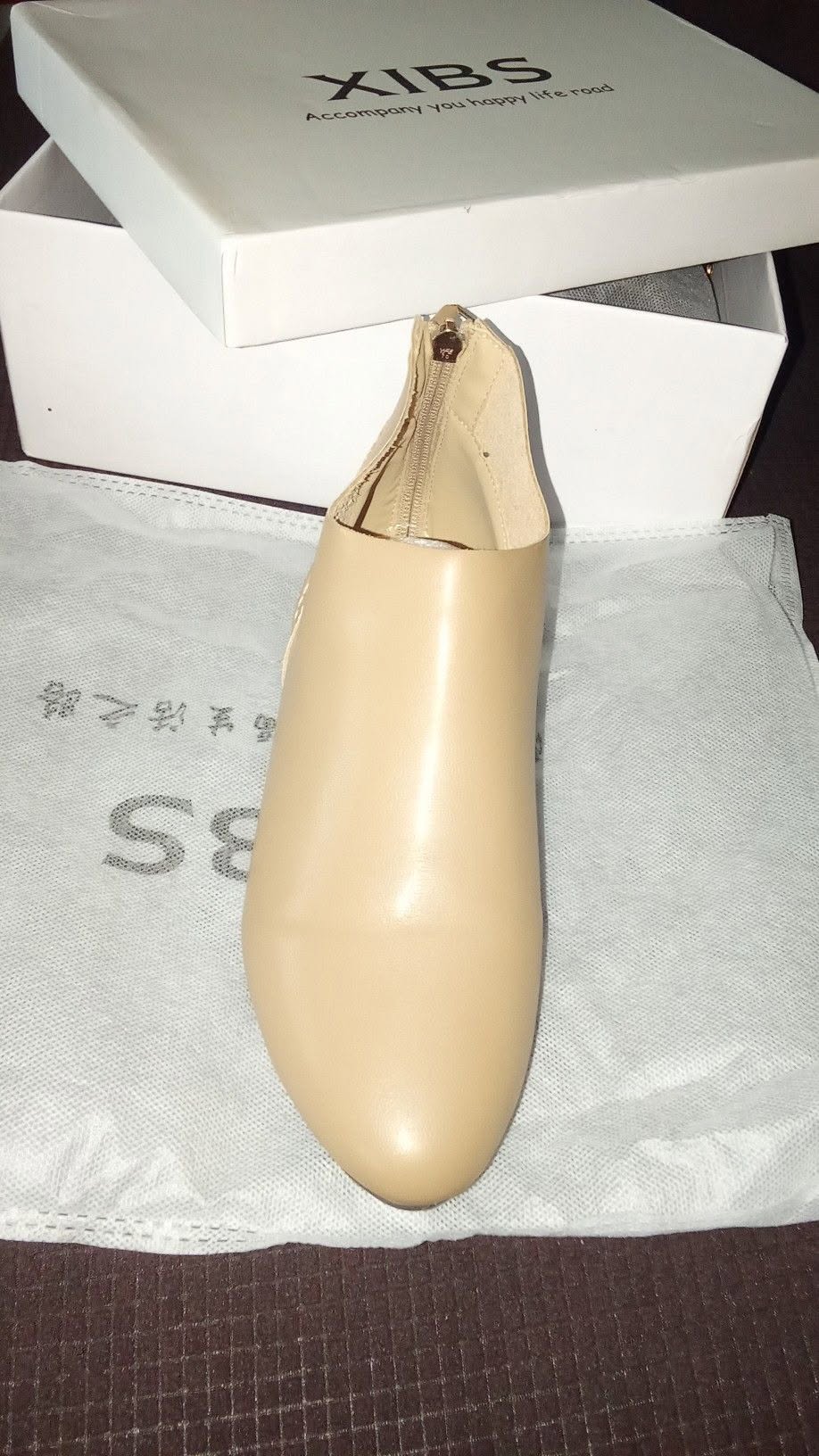 Beige XIBS shoes, new, size 38