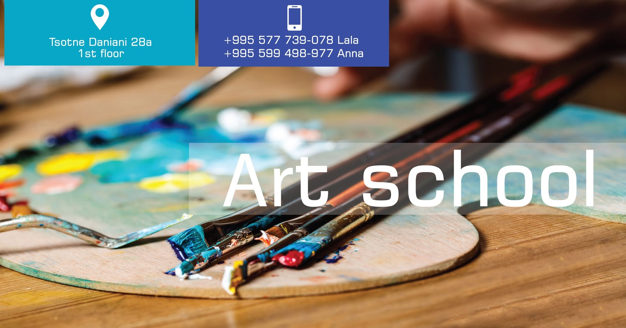 Rəssamlik məktəbi 📍 Ünvan: Tsotne Dadiani küçəsi
