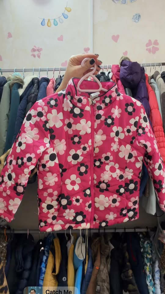 Child's embroidered dress with flowers