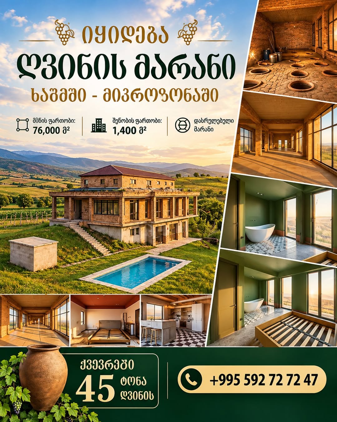 კომერციული ფართი, თელავი