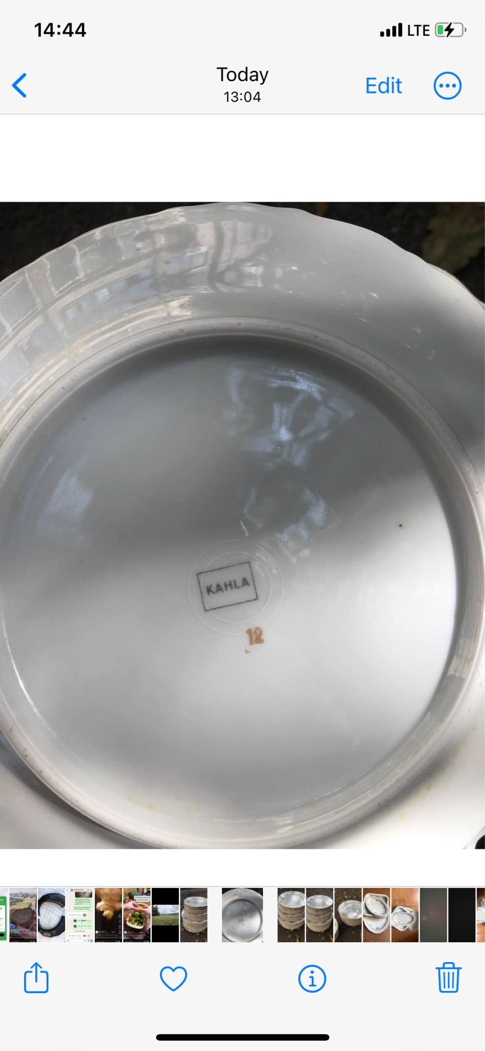 For sale German dishes 30 pieces like new, good condition