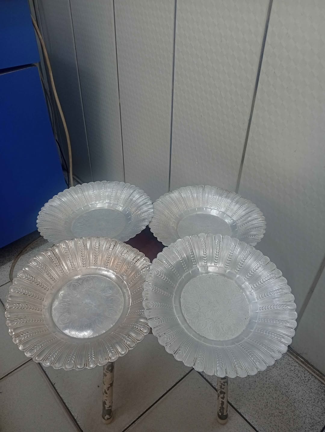 Alüminyum dekoratif çanak seti
