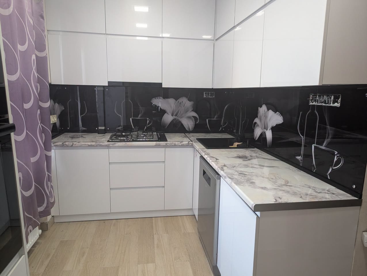 💎 Skinalı - Mətbəx üçün dekorativ şüşə - 230₾