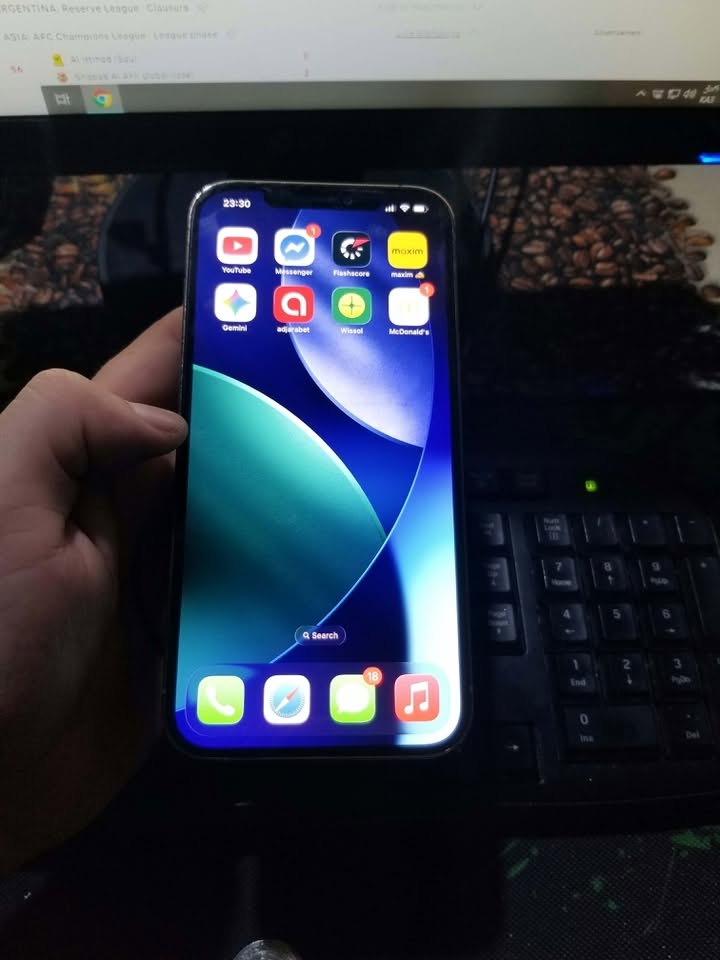 12 pro max 256gb 100% batareia — 60₾
