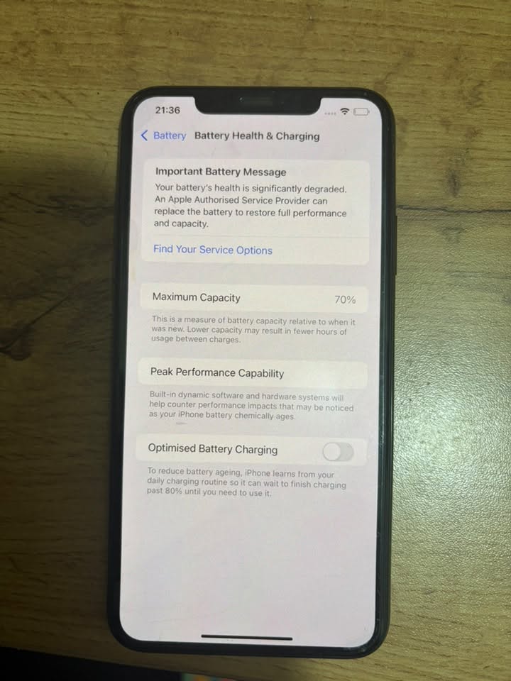 iPhone 11 Pro Max, კარგ მდგომარეობაში