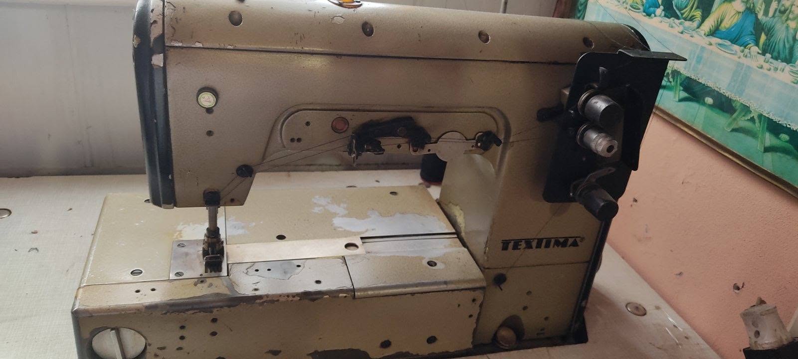 German Textima overlock sewing machine