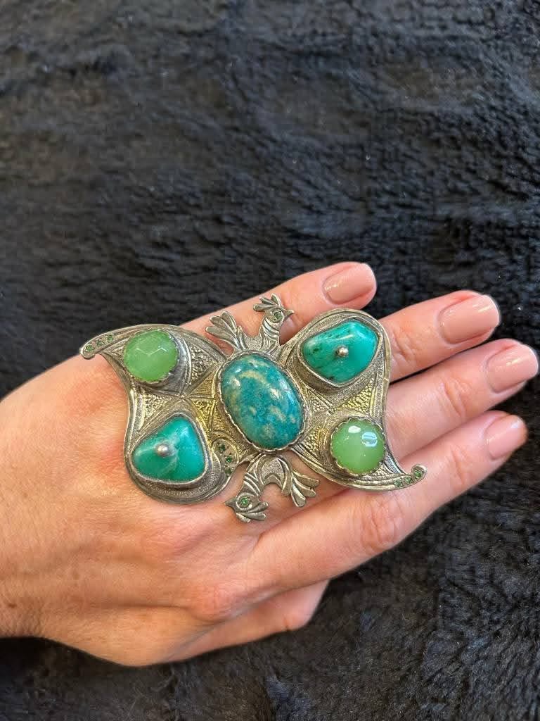 Unique silver cuff from a Georgian designer. Unique — 1,300$