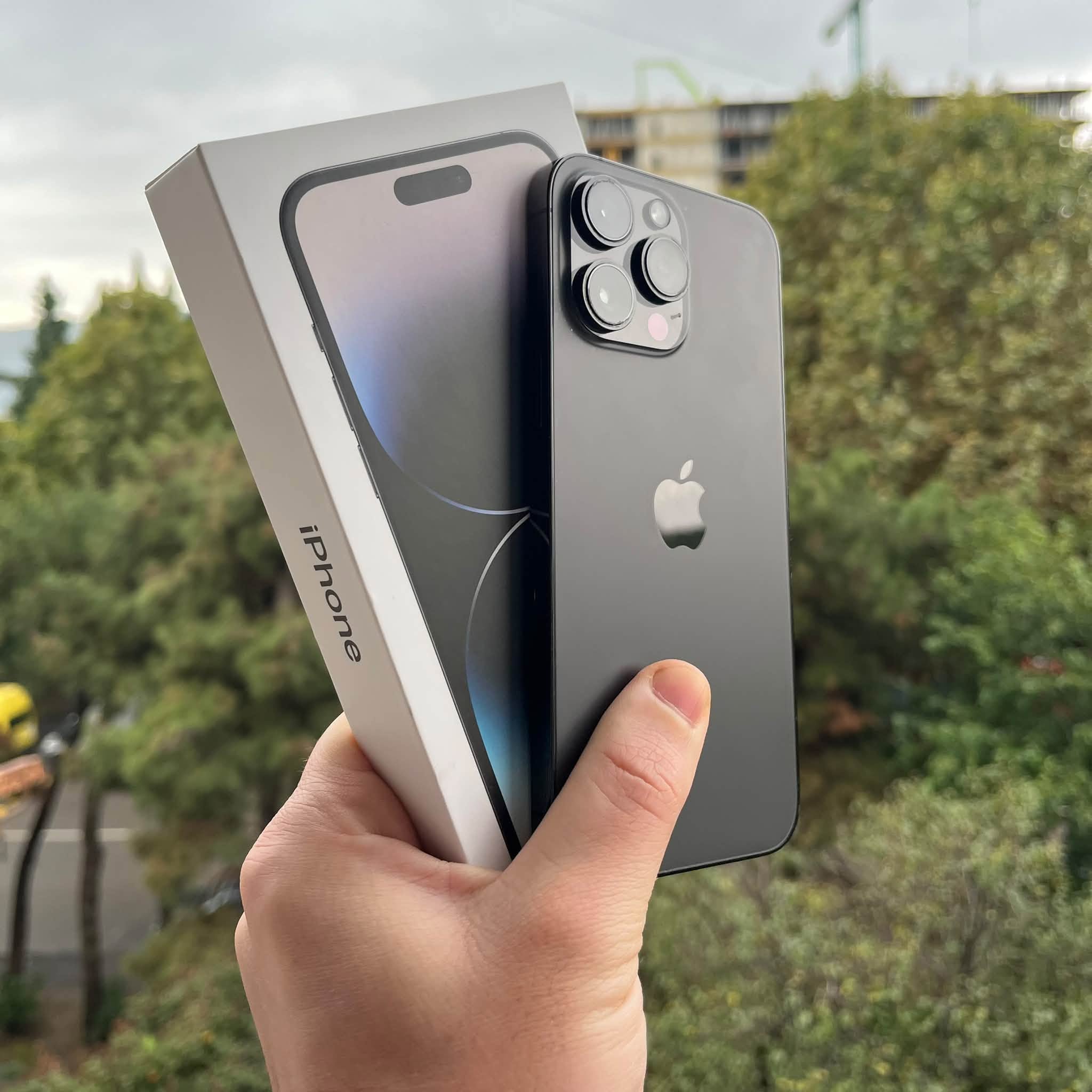 1200₾ iPhone 14 Pro Max 128GB 82% battery E-sim