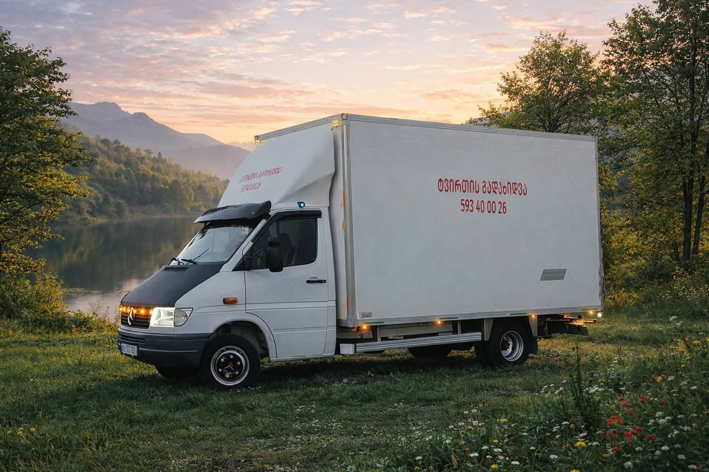 Transportation service from Tbilisi to regions.