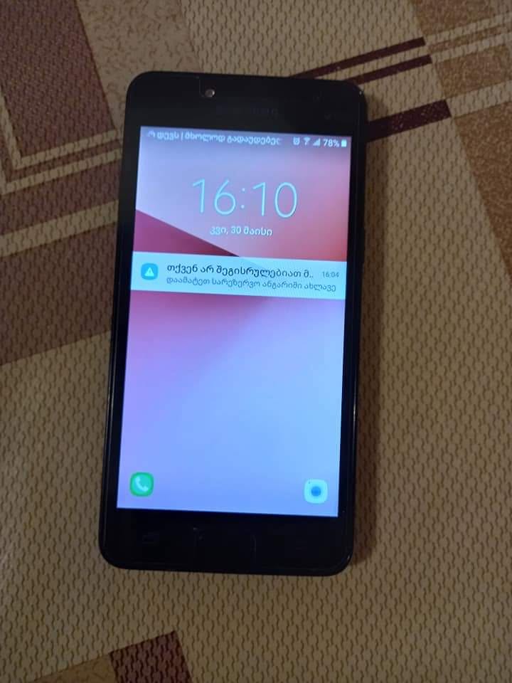 Samsung Galaxy J2 ideal vəziyyətdə