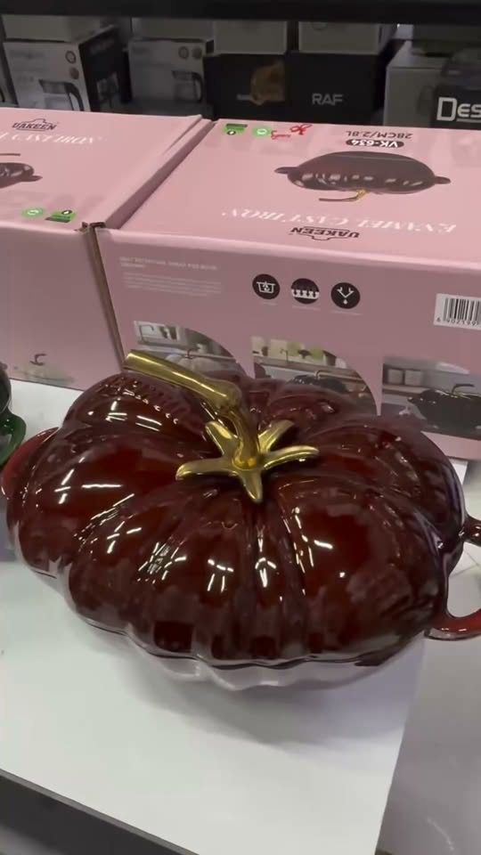 Dökme demir tencere, lahana şekli 2.8lt