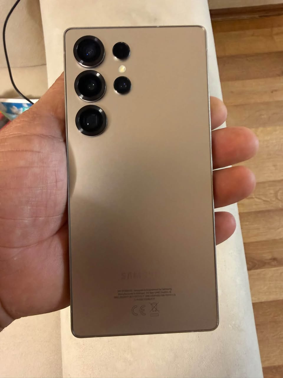 Samsung S25 Ultra, 256 GB, მოყვება ყუთი
