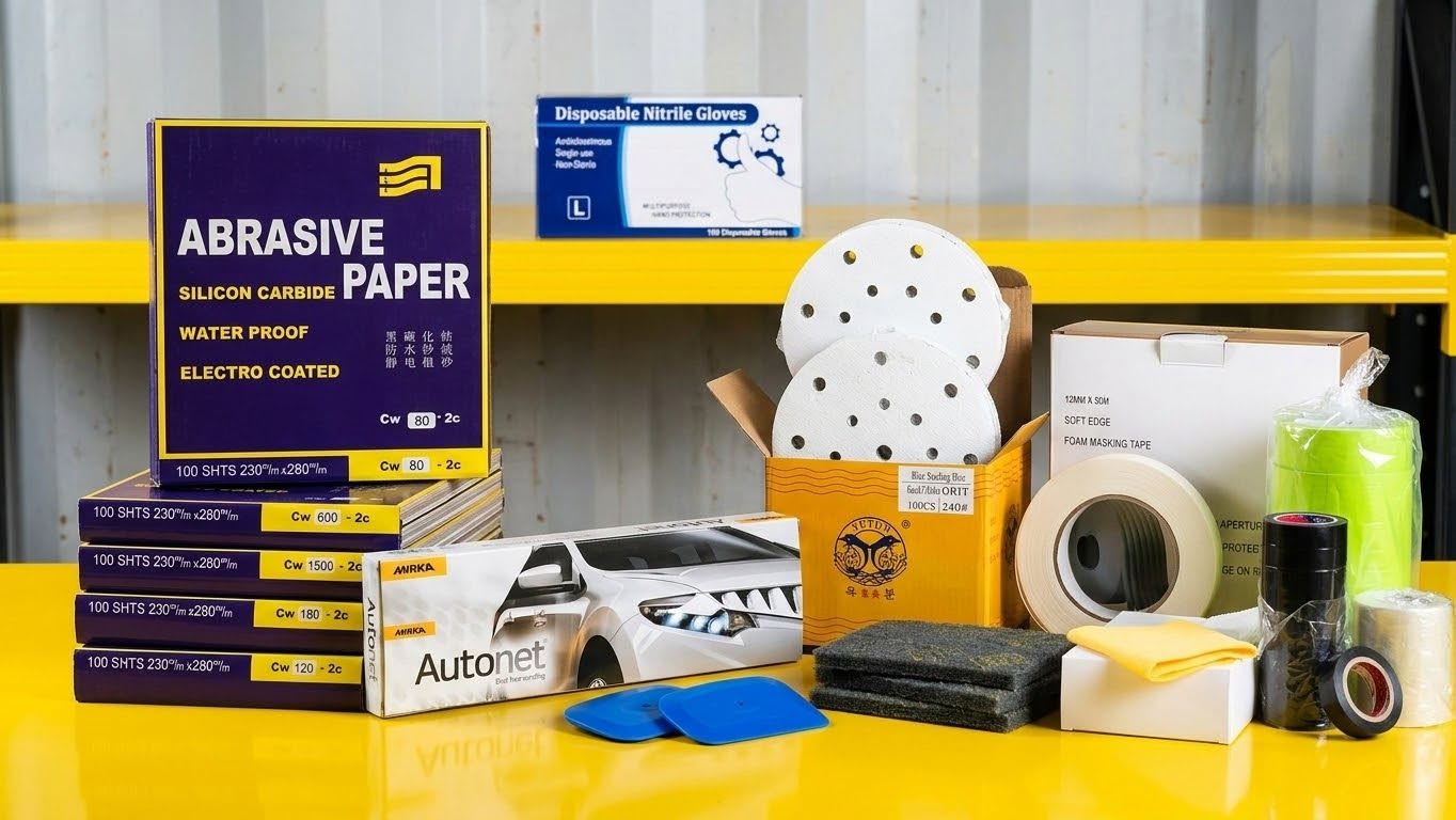 Bizim yeni boyama materiallarının partiyası var, birbaşa