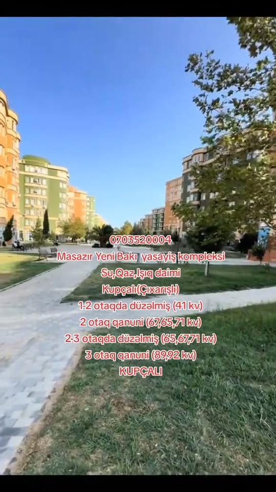 Ev satılık, Bakü