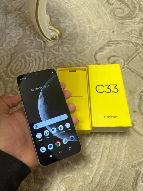 Realme C33 for sale in ideal condition works without any problems — 150₾
