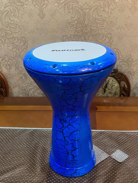 New blue darbuka (zarb)