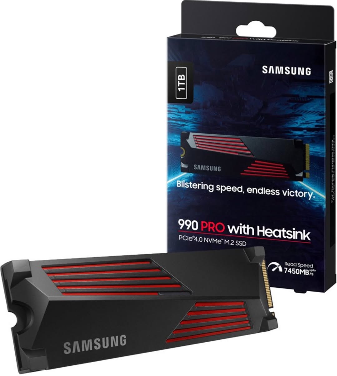 Samsung 990 Pro 1TB with Heatsink