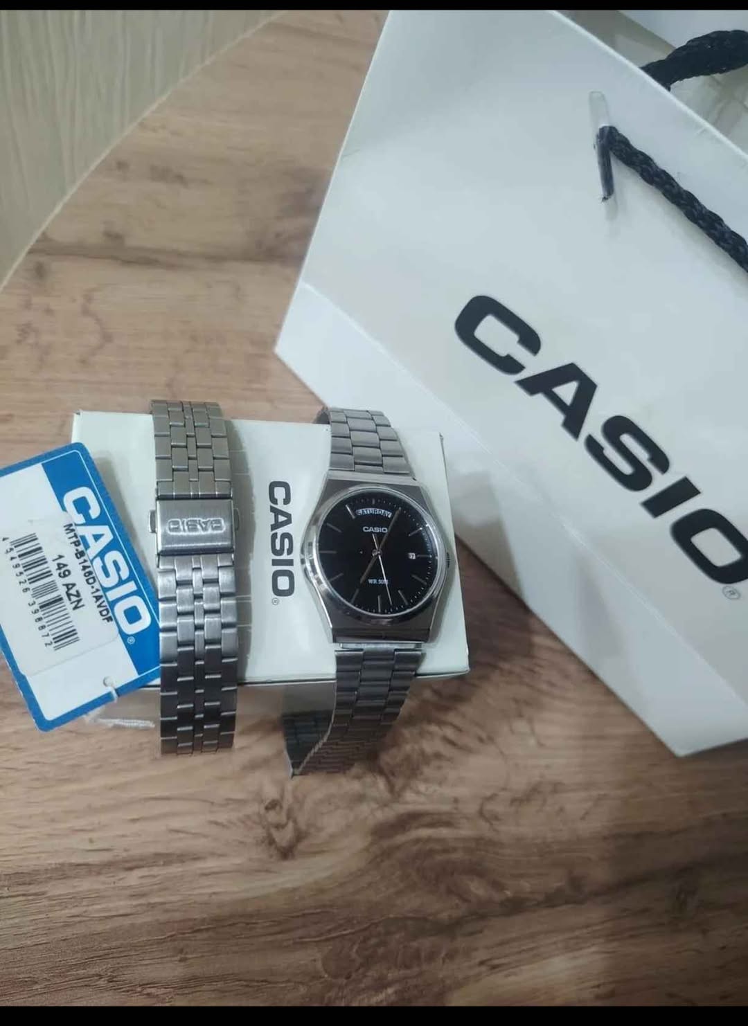 Casio MTP-B140D საყელო საათი, ახალი მდგომარეობაში