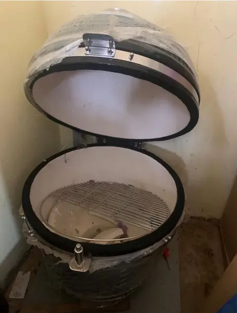 56 cm Roffex seramik ızgara tavuk formu