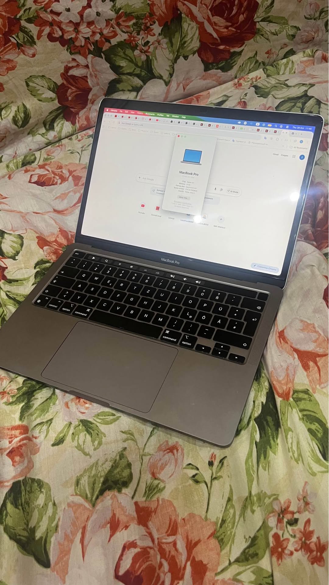 MacBook Pro 13 2020 M1, 8GB, 256GB