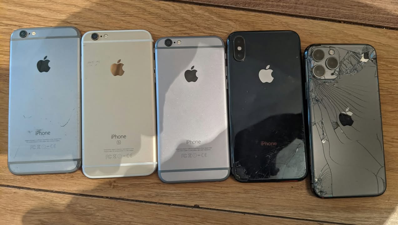 iPhone-ების ნაწილები: 6, 6s, X, 11 Pro
