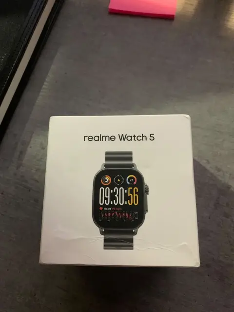 ახალი realme Watch 5 სმარტ საათი