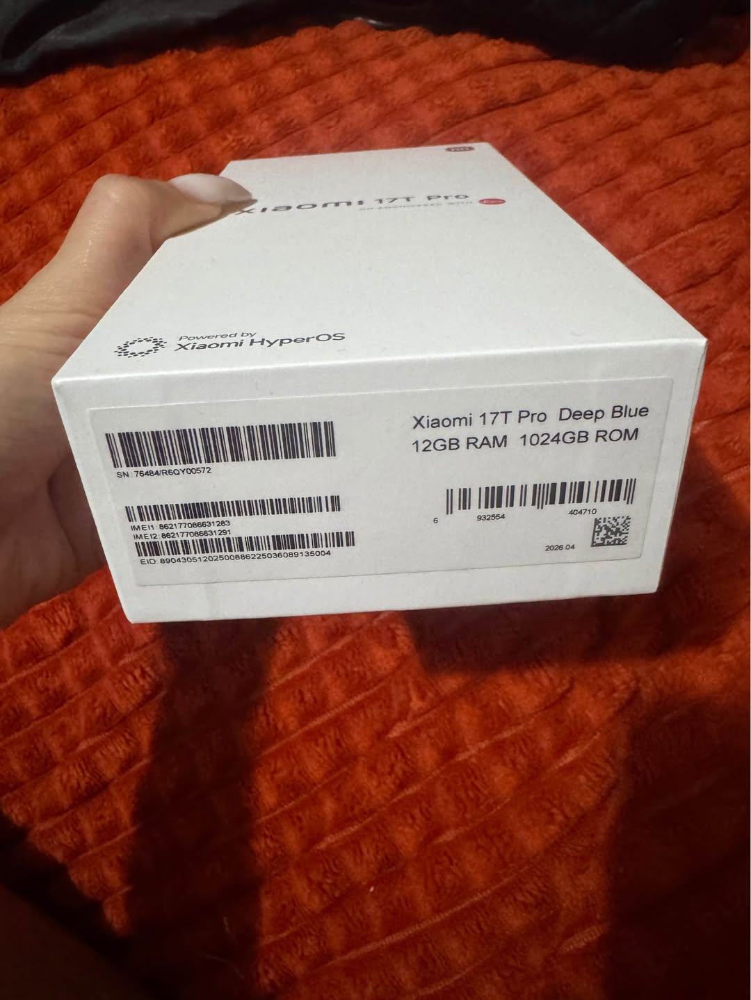 Xiaomi 17T Pro 1024GB Խոր Կապույտ
