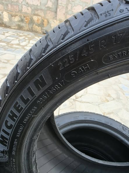 Michelin 225/45 R17 winter tires