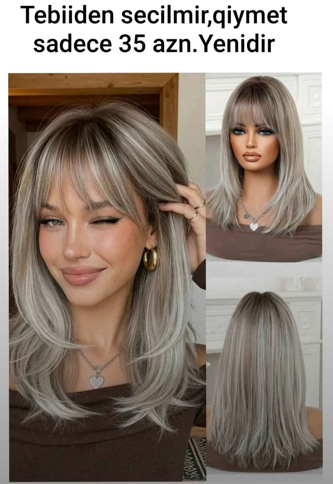 Yeni saç modeli, doğal saç görünümü