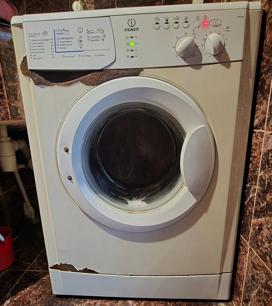 Indesit WISL66 სარეცხი მანქანა, 4.5 კგ
